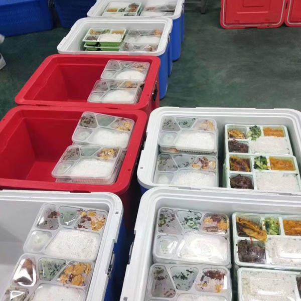 番禺石岗小学学生餐配送